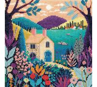 Heritage kit de point de croix compté Aida "A New Dawn", MSND1768-A, 20,5x20,5cm