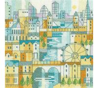 Heritage kit de point de croix compté Aida "Impressions de Londres (A)", KILO182