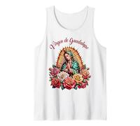 Heritage Mexican Mom Virgen de Guadalupe Mother's Day Débardeur