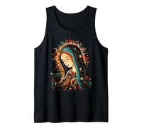 Heritage Mexican Mom Virgen de Guadalupe Mother's Day Débardeur