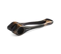 Heritage Musical Spoons Instrument de percussion en bois d'érable canadien fait à la main, excellent cadeau pour tous les âges avec toute expérience musicale, grand, noir