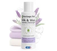 Heritage Park Silk & Wool Parfum brume de lavande entièrement naturelle, détergent à lessive au pH neutre, sans enzymes, ultra concentré (taille d'essai de 118,3 ml)