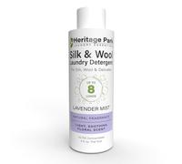 Heritage Park Silk & Wool Parfum brume de lavande entièrement naturelle, détergent à lessive au pH neutre, sans enzymes, ultra concentré (taille d'essai de 118,3 ml)