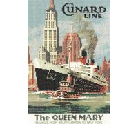 Heritage Point de Croix Set Aida "Queen Mary (A)", modèle à compter, NQM337-A, 20,5x29cm