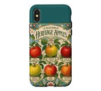 Heritage Pommes Vintage Orchard Fruit Chart Coque pour iPhone X/XS