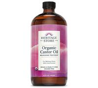 Heritage Store: Organic Castor Oil, 32 oz