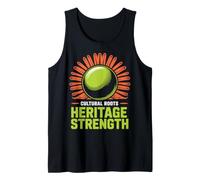 Heritage Strength Cultural Roots Design Soleil Débardeur