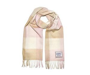 Heritage Traditions Écharpes tartan 100% pure laine, châles et écharpes (Camel Rose)
