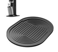 HERKINDNESS Tapis D'Égouttement en Silicone pour Sodastream Terra, Antidérapant Noir, Tapis D'Égouttement en Silicone pour Machine à pour Protéger Votre Plan de Travail