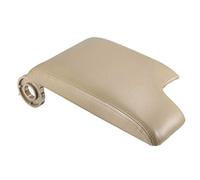 Herklotzn 1 PièCes SéRies Accoudoir en Cuir avec Plaque en Plastique pour E46 3 Series 1999-2005 Conduite à Gauche Beige