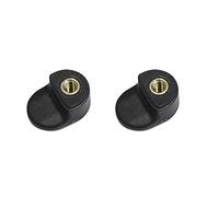 Herklotzn 2 PièCes Garde-Boue Corps de Scooter Pliant la Force du Crochet Accessoires pour M365 Planche à roulettes éLectrique Noir