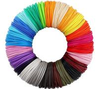 Herklotzn 3D Impression Stylo PCL Filament Reconstitution Packs 1,75 Mm, Pack de 20 Couleurs Aléatoires, Faible température de De 70 Celsius, Cadeaux pour Enfants (200 pieds)