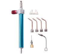 Herklotzn Chalumeau de Soudage d'Eau Chalumeau d'Hydrogène et d'Eau Accessoires Portables pour Chalumeau de Soudage Outils Petits de Soudage d'Oxygène Outils d'Or