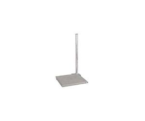 HERKULES Support Terrasse Acier Galvanisé pour Dalle 50x50cm Fixation Parabole Antenne Satellite