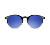 HERLING Lunettes de soleil PHANTOM [Premium] homme/femme ronds (ISLAND BLUE)