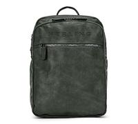 HERLING Sac à dos homme/femme CAVENDISH vintage bureau cuir PU (Pewter Green)
