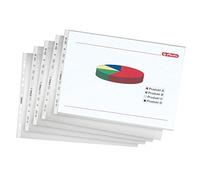 Herlitz 05813100 A3 Transparent 10pièce(s) compartiment de classement - Compartiments de classement (A3, Transparent, Polypropylène (PP), 10 pièce(s))
