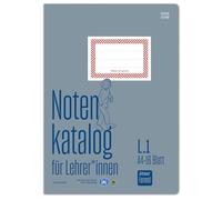 Herlitz 060582000 Cahier d'écolier L.1 Format A4 80 gm² Blanc 22 pages, Cahiers à Spirales
