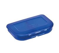 Herlitz 1 boîte à déjeuner, Bleu, 23,5 x 4,3 x 15,5 cm, Bleue