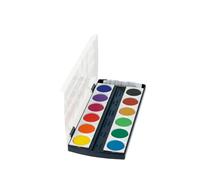 Herlitz 10116655 Boîte de peinture 12 couleurs avec tube de blanc de fond inclus (Import Allemagne)