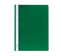 Herlitz 10386951 Chemises Classeurs A4, En Pp, Avec Couverture Avant Transparente, Lot De 10, Violet A4 Vert