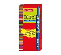 Herlitz 10435378 universalpatrone, dans une boîte pliante Lot de 5