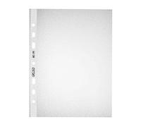 Herlitz 10468585 Pack de 100 pochettes en plastique A5 Standard grainées 0,055 mm (Transparent) (Import Allemagne)