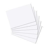 Herlitz 10835809 Fiches bristol format A4 Blanco
