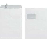 Herlitz 10837557 Enveloppes C4 à patte autocollante avec fenêtre