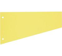 Herlitz 10838381 Trennstreifen Manila-Karton gelb