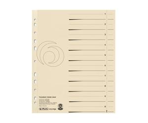 Herlitz 10840205 Pack de 100 intercalaires A4 (Chamois) (Import Allemagne)