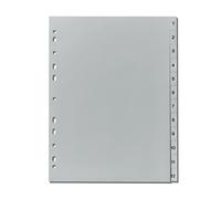 Herlitz 10841252 Intercalaires perforés 1-12, 23 x 29,7 cm, PP avec touches 1