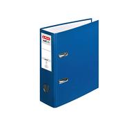 Herlitz 10842326 Classeur maX.file protect A5 - 8 cm - orientation portrait en carton FSC (Bleu) (Import Allemagne)