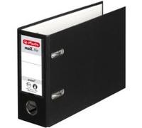 Herlitz 10842334 classeur max.file protect a5 orientation paysage en carton fsc (noir) G