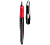 herlitz Stylo plume my.pen, plume: L, blanc / noir/noir Noir G