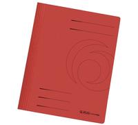 herlitz 11034295 Classeur à levier 10x carton rouge DIN A4