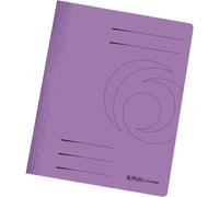 herlitz 11036944 10 herlitz classeur à levier carton violet DIN A4