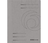 Herlitz 11159704 A4 Flat File of Colorspan Paper - Grey gray