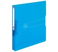Herlitz 11205762 Easy orga to go Classeur à anneaux A4 2 anneaux hauteur de remplissage 25 mm Bleu transparent