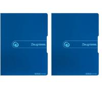 Herlitz 11208360 Porte-vues Format A4 20 pages Bleu (Import Allemagne) (Lot de 2)