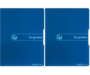 Herlitz 11208360 Porte-vues Format A4 20 pages Bleu (Import Allemagne) (Lot de 2)
