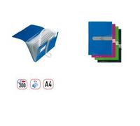 Herlitz 11208402 Trieur À Soufflet Format A4 12 Onglets Bleu Import Allemagne