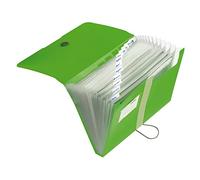 Herlitz Trieur à soufflet Easy Orga to Go 11209517 Format A4 12 onglets Vert
