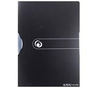 Herlitz 11217189 Polypropylene (PP) Noir fichier - Fichiers (Polypropylène (PP), Noir, A4, 30 feuilles)