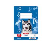 Herlitz 11322617 Cahier, format A5, linéature 3/ligné