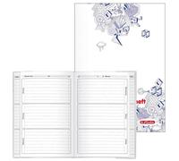 herlitz 11325834 Cahier de devoirs Gribouillis Ligné Ligné spécial Bords tout autour