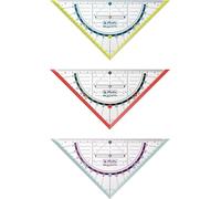 Herlitz 11367968 Herlitz triangle de géométrie my.pen 16cm avec poignée f.