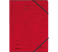 herlitz 11387172 Classeur à 5 coins easy orga DIN A4 rouge