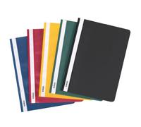 Herlitz 11387206 Lot de 10 Chemises à lamelle en polypropylène Classeur format A4 Couleurs Assorties