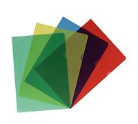 Herlitz 11420254 Pochettes 180 microns Lot de 20 grainé A4 Couleurs Assorties